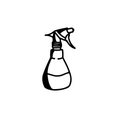 vector illustration of a spray bottle