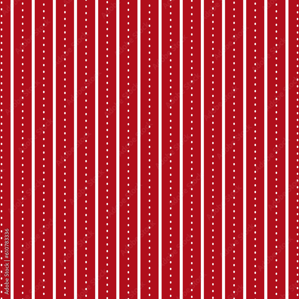 Wall mural seamless red pattern with lines