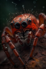 four eyes spider Generative AI