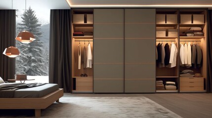 Wardrobe With Sliding Door Design Ideas