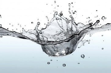 water splash - generative AI