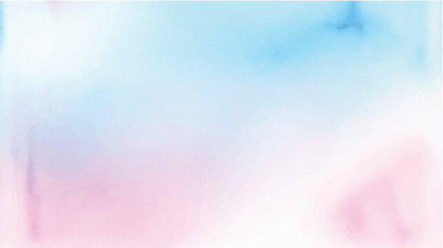 Abstract watercolor background. blurred backgound vector design. Soft gradient from white to lilac to pink on contrast with dark ground, Digital drawing, Hand drawn watercolor soft texture concept