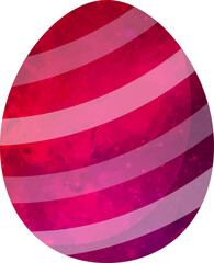 Easter Egg Icon Element. Happy Easter Holiday