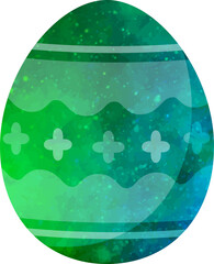 Naklejka premium Easter Egg Icon Element. Happy Easter Holiday