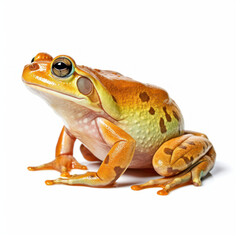Fototapeta premium frog isolated on white background