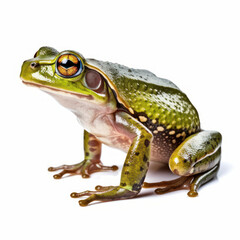 Obraz premium frog isolated on white background