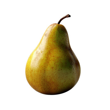 Pear png isolated on a transparent background