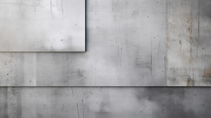 Dark gray and silver concrete panels background. Rectangular panels stacked one after the other