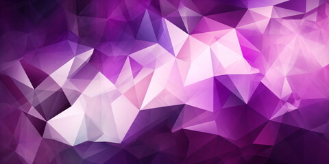 Obraz premium Abstrakter pinker Polygon Hintergrund - mit KI erstellt