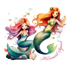 Obraz na płótnie Canvas Mermaid Dreams Bundle