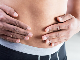 Man feels overweight, resolves to lose weight