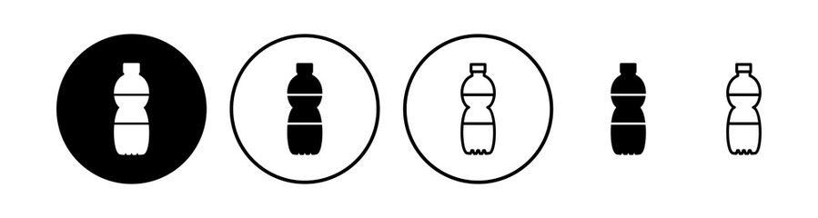 bottle icon vector. bottle icon in trendy flat design