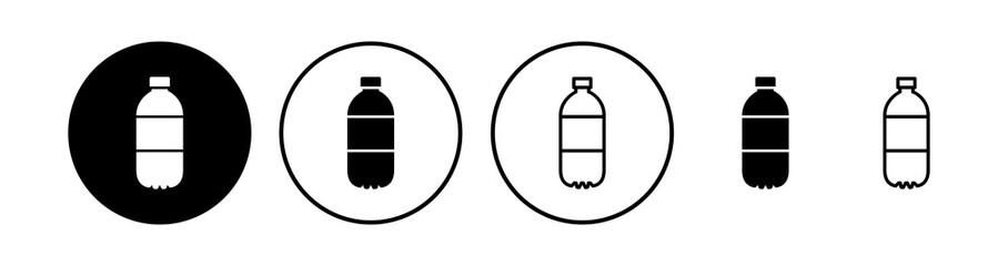 bottle icon vector. bottle icon in trendy flat design