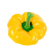 Sliced pepper isolated on transparent png