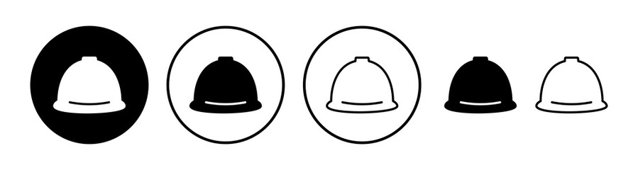 Helmet icon vector. safety helmet icon
