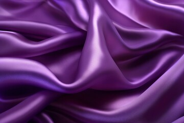 Obraz premium Mesmerizing and vibrant, billowing silk creates an abstract and artistic background of flowing colors. Ai Generated.