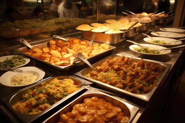 Obraz premium buffet food, dinner time