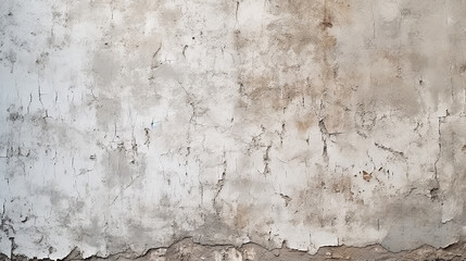 the wall is rotten and peeling like a painting, in the style of light beige and gray, multilayered realism, dark bronze and white, 8k, 4k,  white cracked wall texture, raugh, dirty