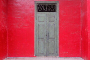 Chinese style house door