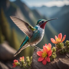 Fototapeta premium hummingbird in flight