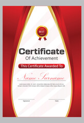 template certificate