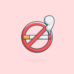 No smoking area, don't smoke
