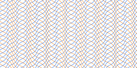 Wavy linear background. Guilloche seamless pattern. Moire ornament. Design element for banknotes, diplomas, certificates. Vector wallpaper.