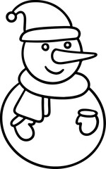 Adorable Snowman Seeking New Home