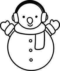 Adorable Snowman Seeking New Home