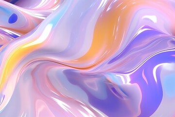 texture of holographic wave wallpaper background