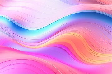 texture of holographic wave wallpaper background