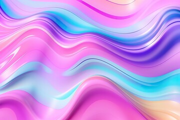 texture of holographic wave wallpaper background