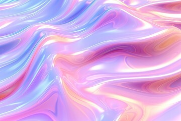 Obraz premium texture of holographic wave wallpaper background
