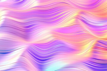 Obraz premium texture of holographic wave wallpaper background