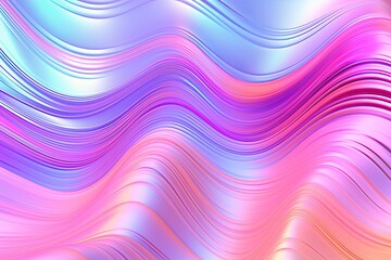 Obraz premium texture of holographic wave wallpaper background