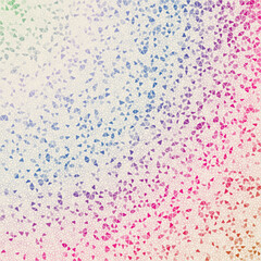 Abstract geometric background. Appealing scattered low poly triangles with colored gradient. Trendy vector illustration.