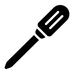 screwdriver glyph icon