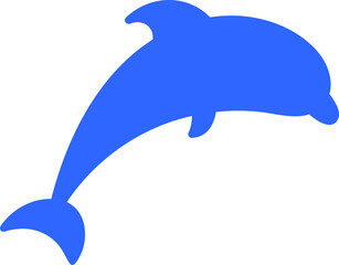 Obraz premium Dolphin Silhouette