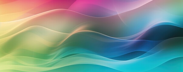 Abstract wallpaper Smooth Soothing Silk Wave, Ai Generative	