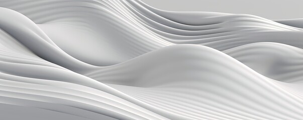 Soothing Silk Wave: Abstract Background , AI Generative	
