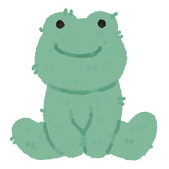 cute frog doll