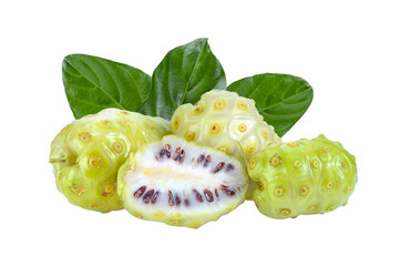 Noni fruit on transparent png