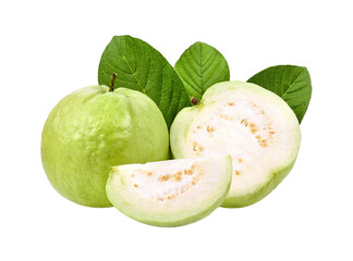 Guava fruit isolated on transparent png