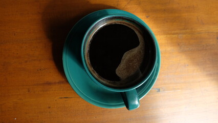 True Brew Coffee but in Indonesia its call "Kopi Tubruk", because to make this coffee just Pour hot water into a cup with ground coffee in it.