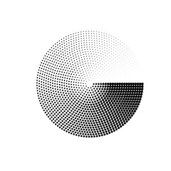 Halftone Circle Dots