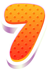 3D alphabet letters, 3d modeling and rendering