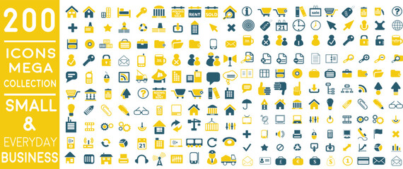 set of icons | Premium Essential Flat Business Icons for Small Business and Everyday Use |  | Modern flat line icons set of global business services and worldwide operations. Premium quality icon pack