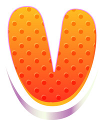 3D alphabet letters, 3d modeling and rendering