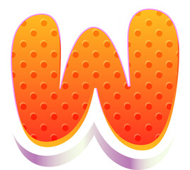3D alphabet letters, 3d modeling and rendering