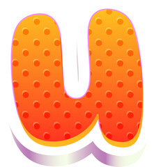 3D alphabet letters, 3d modeling and rendering